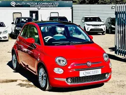 Red Used 2018 Fiat 500 Lounge Hatchback | £6,950 (Fair price)
