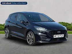 Black Used 2022 Ford Fiesta ST-Line X Hatchback | £13,770 (Fair price)