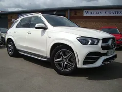 White Used 2020 Mercedes GLE350 AMG line Estate | £31,950 (Fair price)