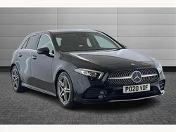 Black Used 2020 Mercedes A180 AMG Line Premium Hatchback | £19,295 (Fair price)