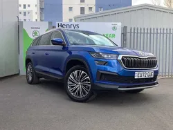 Blue Used 2022 Skoda Kodiaq SE L Executive SUV | £25,495 (Fair price)