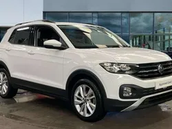 White Used 2021 VW T-Cross SE SUV | £14,843 (Fair price)