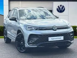 Silver New 2025 VW Tiguan Black Edition SUV | £42,240 (Fair price)