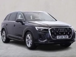 Black Used 2024 Audi Q7 S-Line SUV | £52,962 (Fair price)