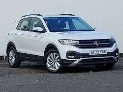 White Used 2022 VW T-Cross Edition SUV | £16,498 (Fair price)