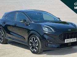 Black Used 2022 Ford Puma ST-Line X Hatchback | £17,895 (Good price)