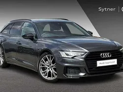 Grey Used 2021 Audi A6 Black Edition Estate | £29,000 (Fair price)