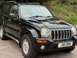 Black Used 2004 Jeep Cherokee Limited SUV | £2,450