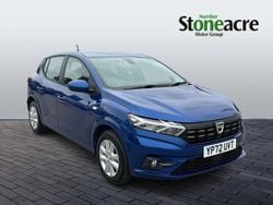 Blue Used 2022 Dacia Sandero Comfort Hatchback | £10,254 (Super price)