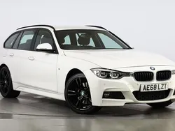 White Used 2018 BMW 330 M Sport Estate | £18,750 (Good price)