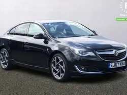 Black Used 2017 Vauxhall Insignia SRi Hatchback | £13,699 (A bit pricey)