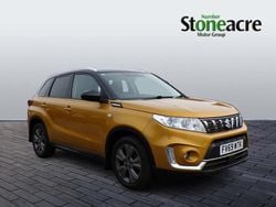 Yellow Used 2019 Suzuki Vitara SZ-T Hatchback | £12,295 (Fair price)