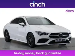 White Used 2020 Mercedes CLA200 AMG line Coupe | £21,399 (Good price)