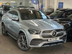 Silver Used 2022 Mercedes GLE350 AMG line Coupe | £54,995 (A bit pricey)