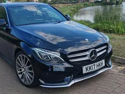 Black Used 2017 Mercedes C220 AMG Line Premium Plus Sedan | £10,450