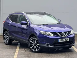 Blue Used 2017 Nissan Qashqai Tekna SUV | £12,396 (A bit pricey)