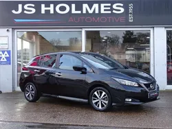 Black Used 2022 Nissan Leaf Acenta Hatchback | £7,995 (Super price)