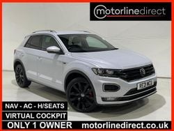 Silver Used 2021 VW T-Roc R-line SUV | £20,495 (Good price)