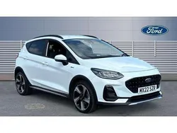 White Used 2022 Ford Fiesta Active Hatchback | £15,629 (Fair price)