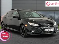 Black Used 2019 Honda Civic EX Hatchback | £11,750 (Fair price)
