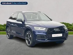 Blue Used 2019 Audi Q5 Black Edition SUV | £26,361 (Fair price)