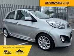Silver Used 2011 Kia Picanto 2 Hatchback | £4,750 (Fair price)