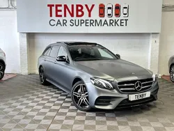 Grey Used 2018 Mercedes E350 AMG Line Premium Estate | £18,295 (Fair price)