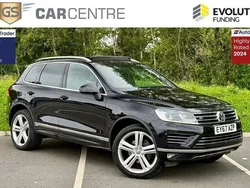 Black Used 2017 VW Touareg R-line Plus SUV | £20,500 (Super price)