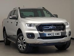 Silver Used 2022 Ford Ranger Wildtrack Pickup | £18,298 (Good price)