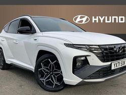 White Used 2021 Hyundai Tucson N Line SUV | £20,102 (A bit pricey)