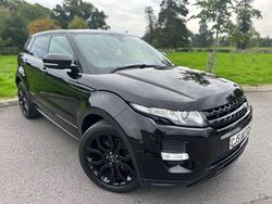 Black Used 2013 Land Rover Range Rover evoque Dynamic SUV | £8,993 (A bit pricey)