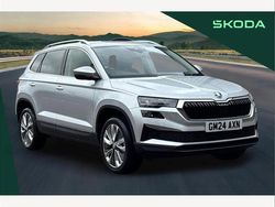 Brilliant silver metallic Used 2024 Skoda Karoq SE L SUV | £20,950 (Fair price)