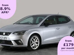 Silver Used 2021 Seat Ibiza FR Hatchback | £13,498 (Fair price)