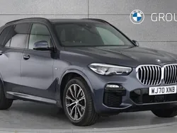 Grey Used 2020 BMW X5 M Sport SUV | £38,900 (Fair price)