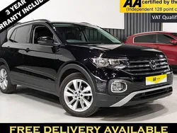 Black Used 2022 VW T-Cross Active SUV | £16,395 (Fair price)