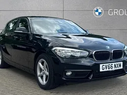 Jet black Used 2016 BMW 118 Comfort Edition Hatchback | £11,995 (Fair price)