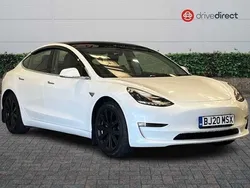 Multi coat pearl white Used 2020 Tesla Model 3 Long Range Sedan | £18,660 (Good price)