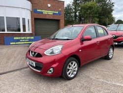 Red Used 2016 Nissan Micra Acenta Hatchback | £5,499 (A bit pricey)