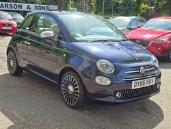 Blue Used 2016 Fiat 500 Riva Hatchback | £9,495 (Expensive)