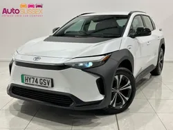 White Used 2024 Toyota bZ4X PURE SUV | £24,995
