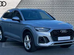 Silver Used 2021 Audi Q5 S-Line SUV | £28,595 (Good price)