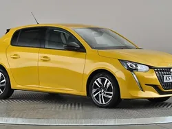 Yellow Used 2023 Peugeot 208 Allure+ Hatchback | £13,298 (Fair price)