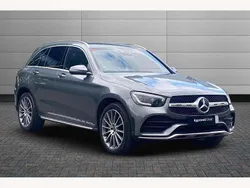 Grey Used 2021 Mercedes GLC220 AMG Line Premium SUV | £33,450 (Expensive)