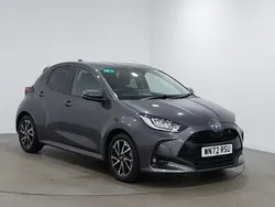 Grey Used 2022 Toyota Yaris Hybrid Design Hatchback | £15,998 (Fair price)