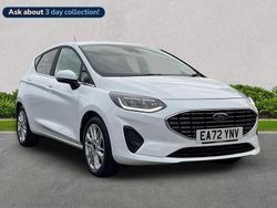 White Used 2022 Ford Fiesta Titanium Hatchback | £11,899 (Fair price)