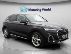 Black Used 2022 Audi Q5 S-Line SUV | £30,600 (Fair price)