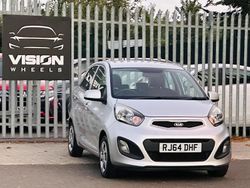 Silver Used 2015 Kia Picanto 2 Hatchback | £3,795 (Good price)