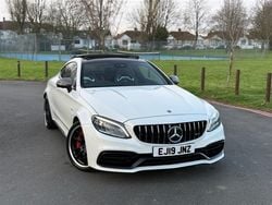 White Used 2019 Mercedes C63 AMG Premium Plus Coupe | £37,495 (Fair price)