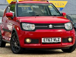 Red Used 2018 Suzuki Ignis SZ-T Hatchback | £8,395 (Fair price)