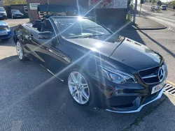 Black Used 2016 Mercedes E220 AMG line Cabriolet | £12,495 (Good price)